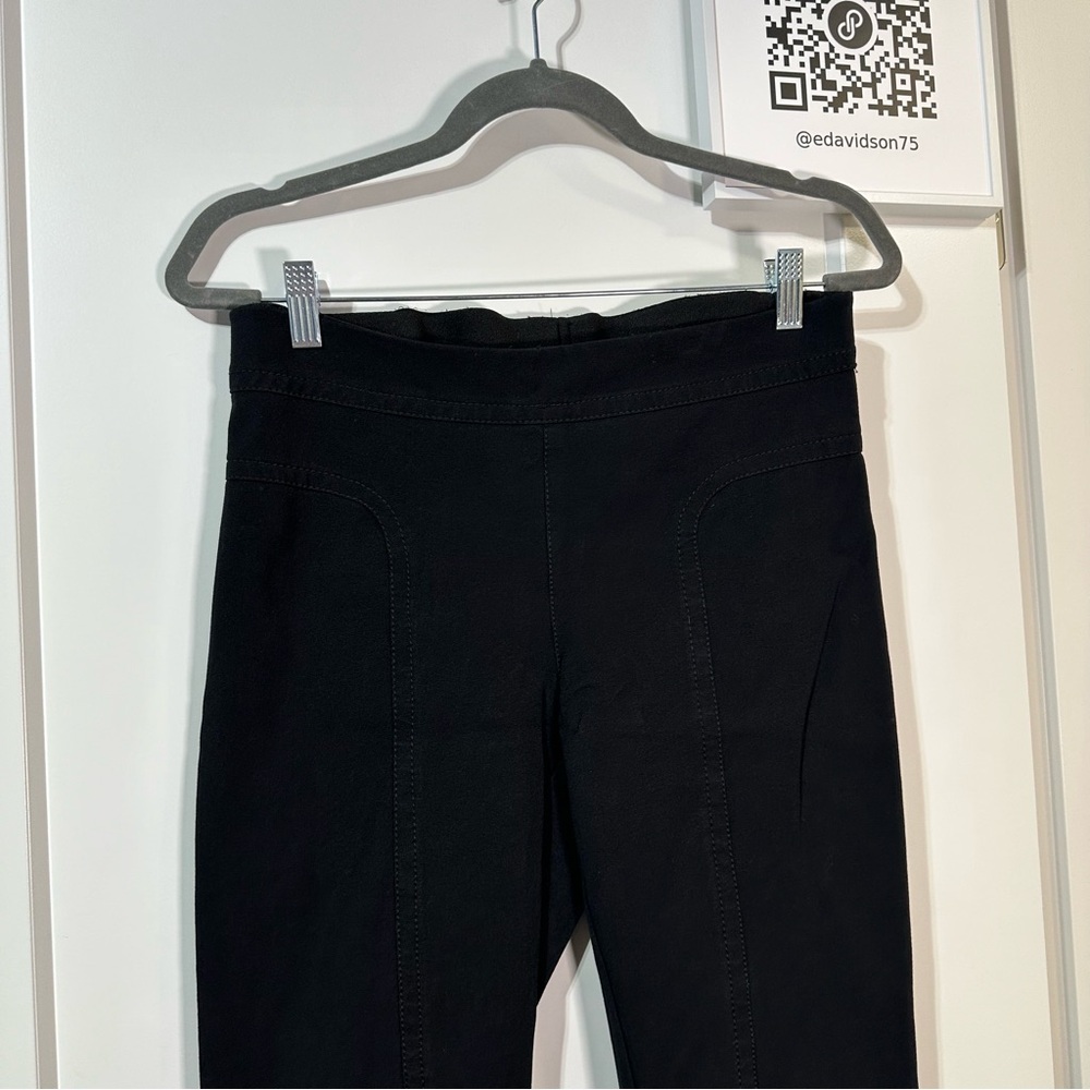 Beate Heymann street couture Heywa skinny pull on leggings black denim cotton